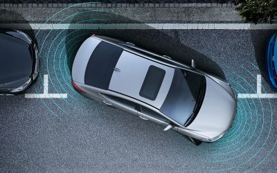 Instalação de sensor de estacionamento com 8 pontos – frontal e traseiro